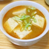 トムヤム豆腐スープ